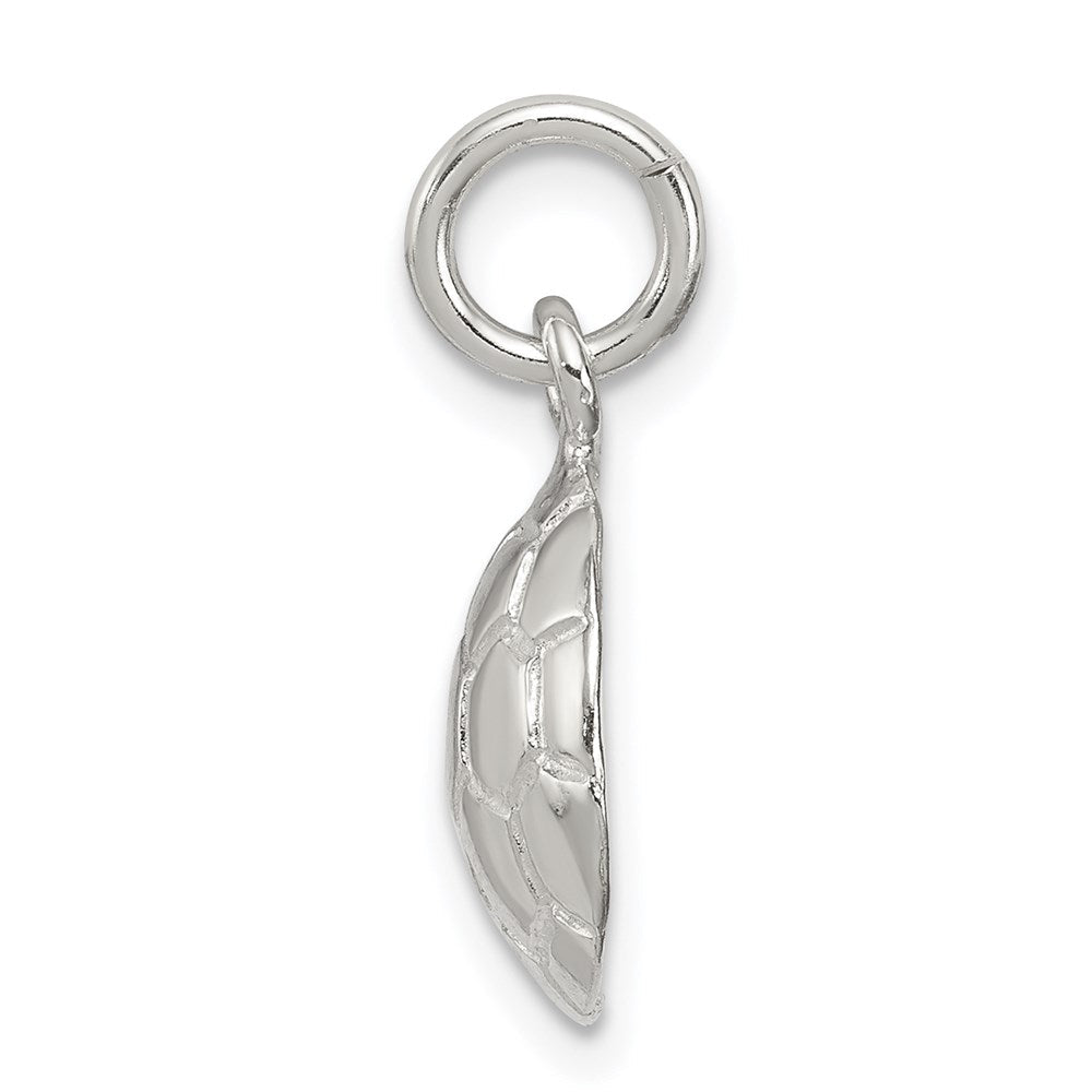 Sterlingsilber Fußball Kugel Charm