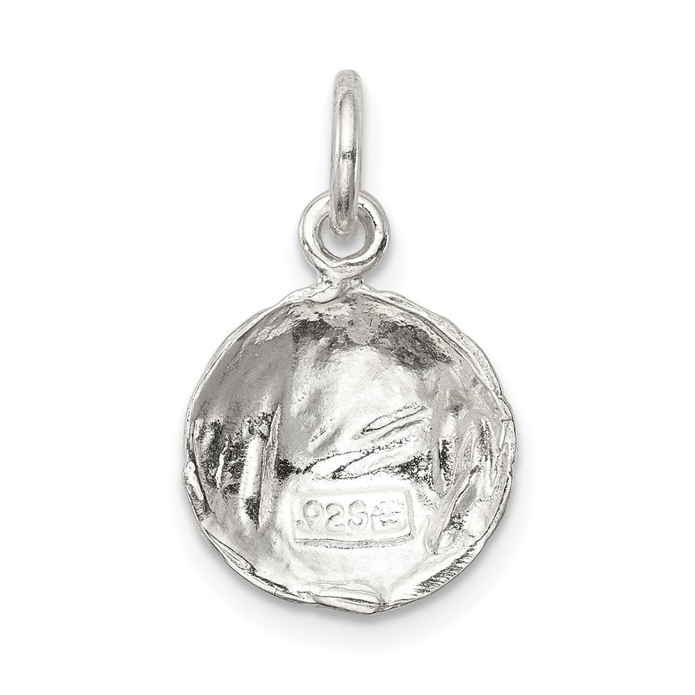 Sterlingsilber Fußball Kugel Charm