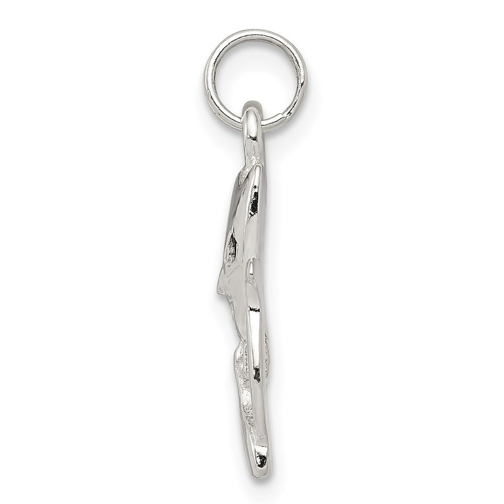 Sterlingsilber Emailliert Katze Charm
