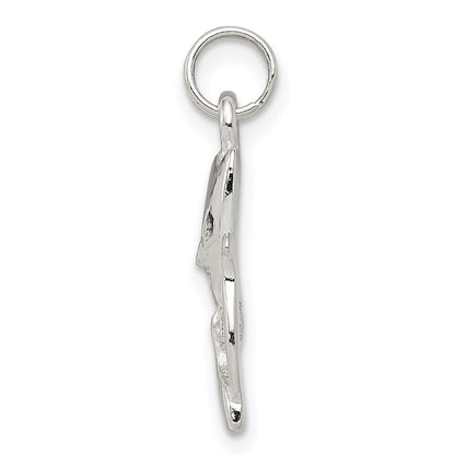 Sterlingsilber Emailliert Katze Charm