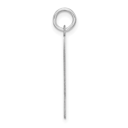 Sterlingsilber Rhodiniert Personalizable Birth Certificate Charm