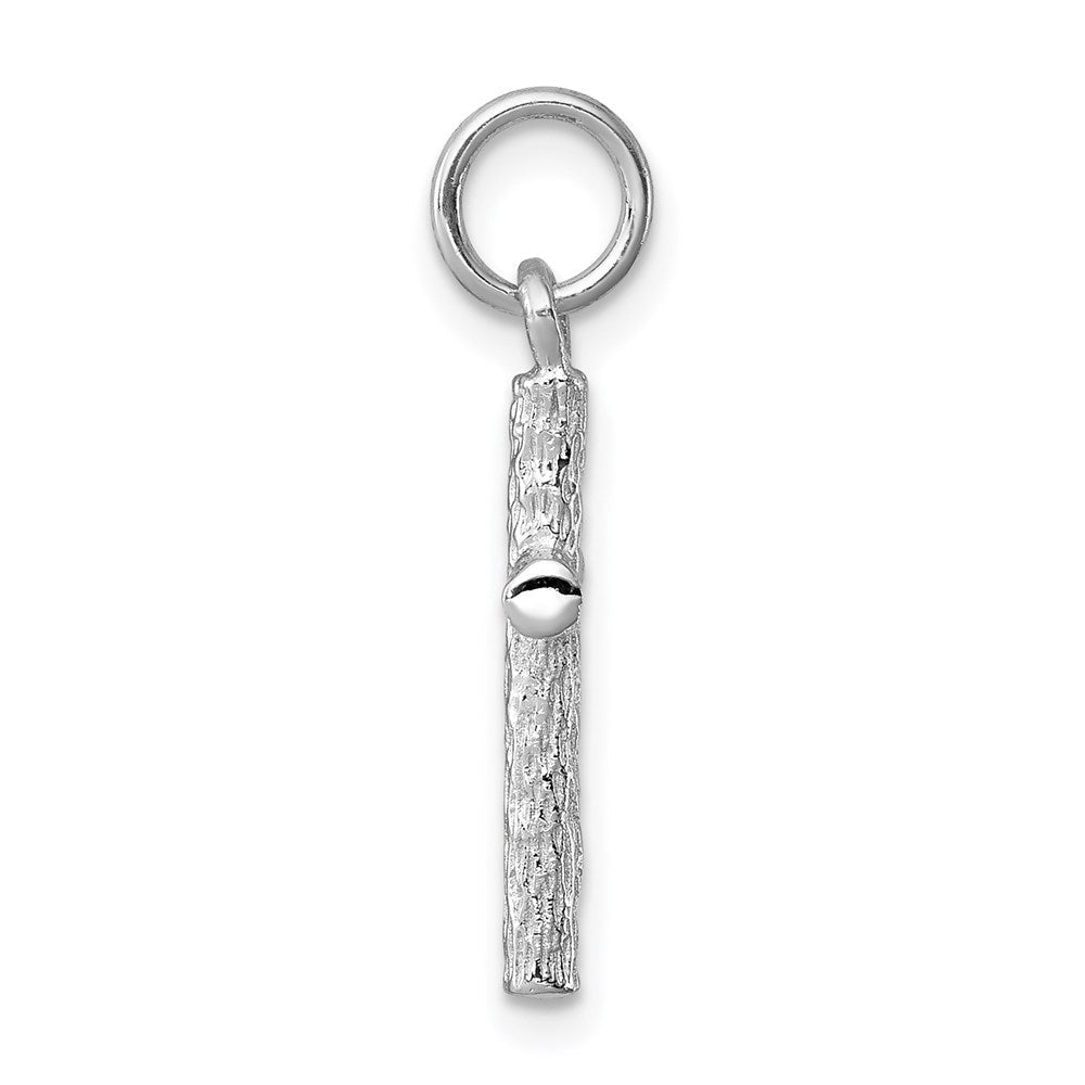 Sterlingsilber Rhodiniert Kreuz Anhänger