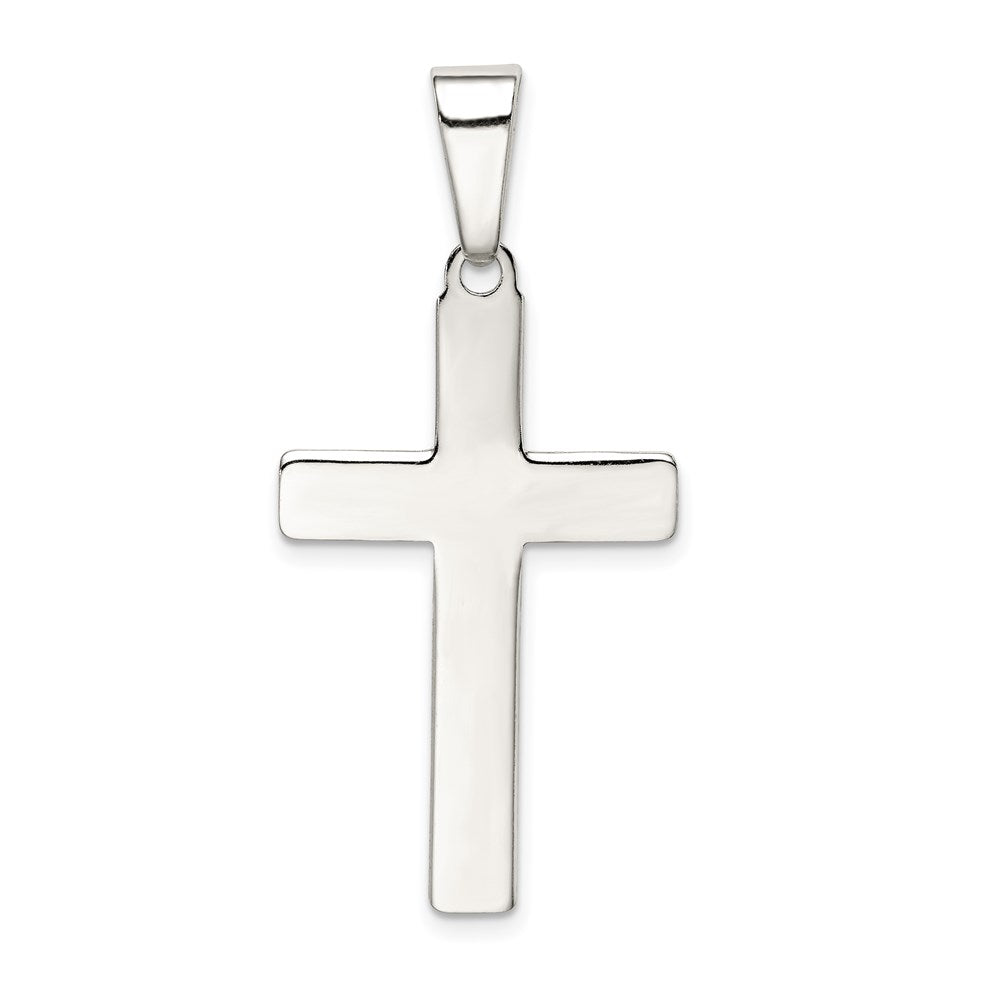 Sterlingsilber Poliert Kreuz Anhänger