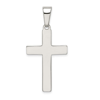 Sterlingsilber Poliert Kreuz Anhänger