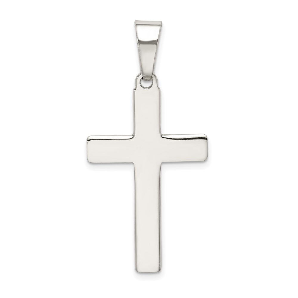 Sterlingsilber Poliert Kreuz Anhänger