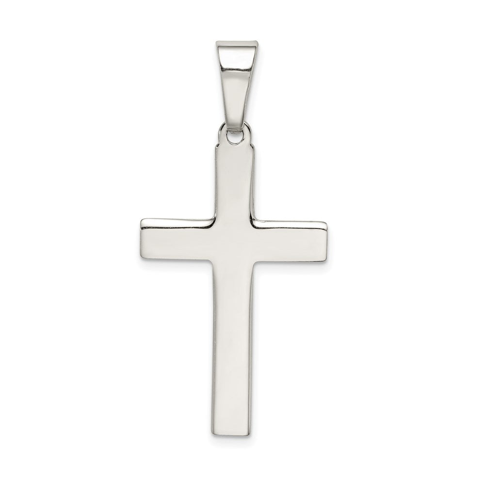 Sterlingsilber Poliert Kreuz Anhänger