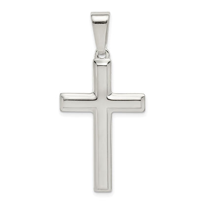 Sterlingsilber Poliert Kreuz Anhänger