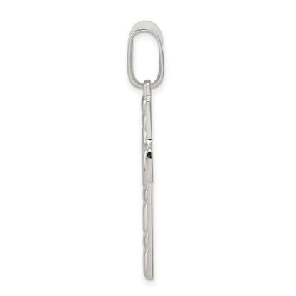 Sterlingsilber Poliert Kreuz Anhänger