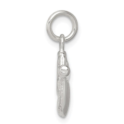 Sterlingsilber Baseball Glove & Bat Charm