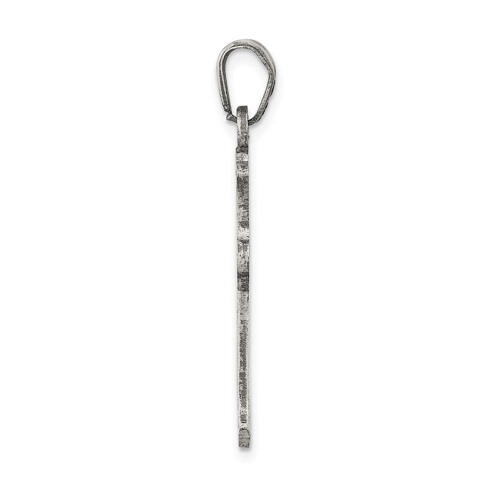 Sterlingsilber Antikisiert Kreuz Anhänger