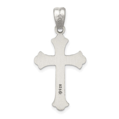 Sterlingsilber Antikisiert Kreuz Anhänger