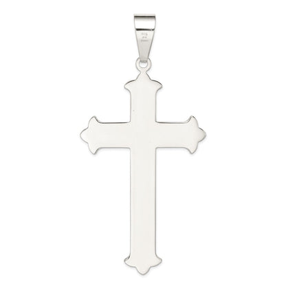 Sterlingsilber Poliert Kreuz Anhänger