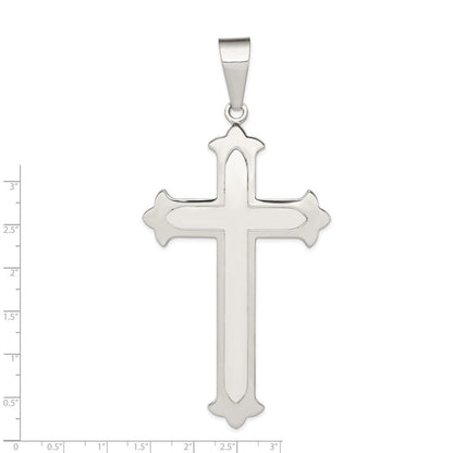 Sterlingsilber Poliert Kreuz Anhänger
