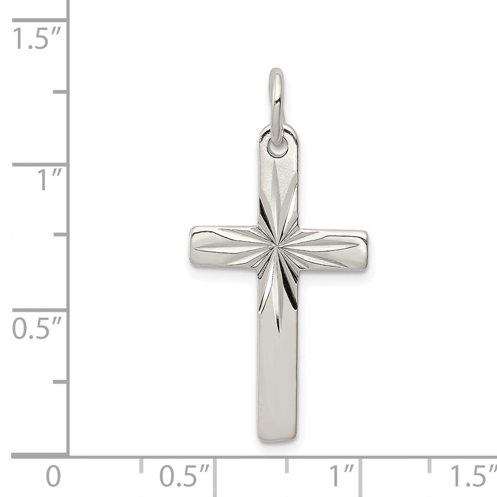 Sterlingsilber Kreuz Anhänger