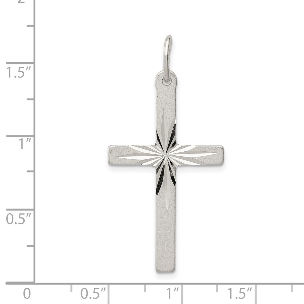 Sterlingsilber Kreuz Anhänger