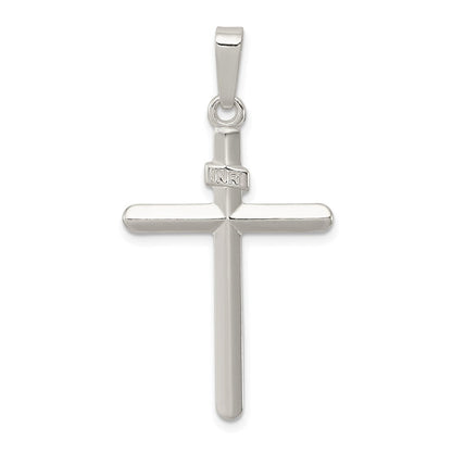 Sterlingsilber Poliert Inri Kreuz Anhänger