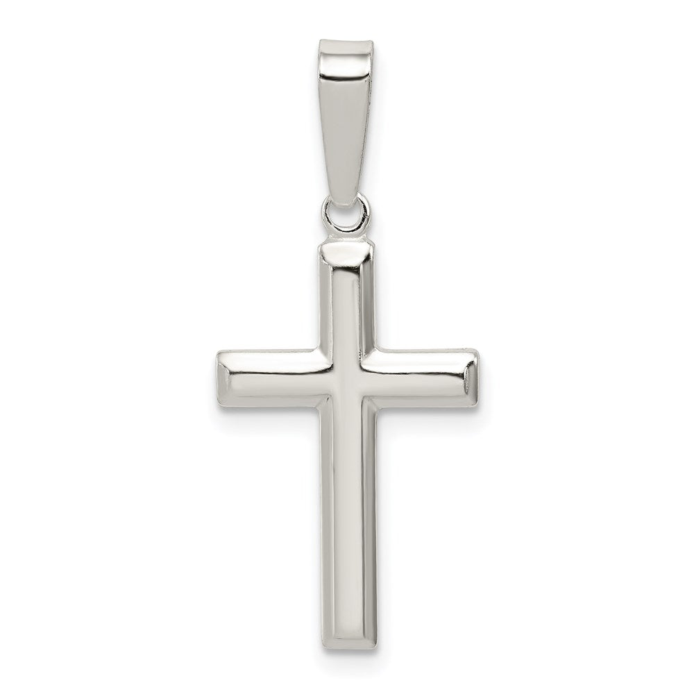 Sterlingsilber Poliert Kreuz Anhänger