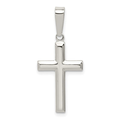Sterlingsilber Poliert Kreuz Anhänger