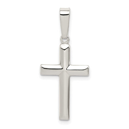 Sterlingsilber Poliert Kreuz Anhänger