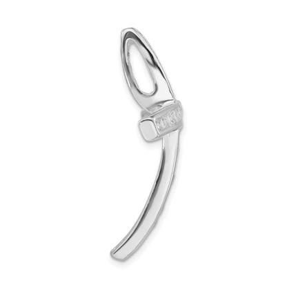 Sterlingsilber Zirkonia Kreuz Anhänger