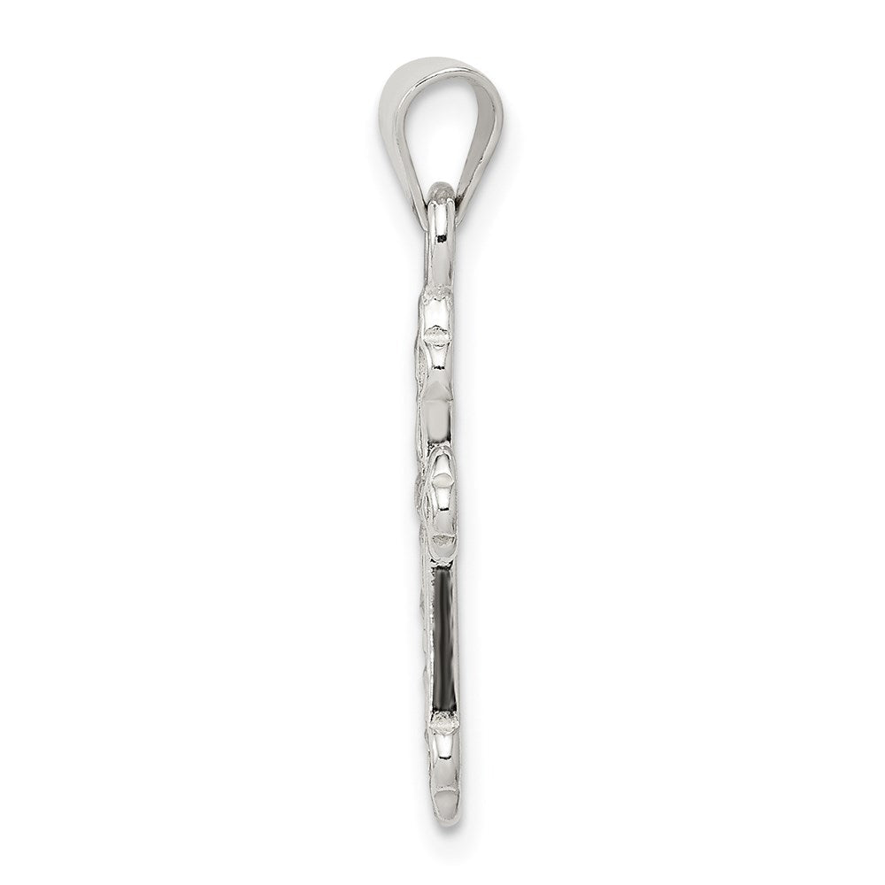 Sterlingsilber Kreuz mit Zirkonia Anhänger