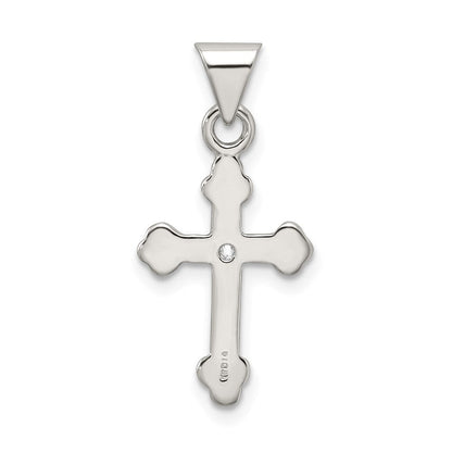 Sterlingsilber Kreuz mit Zirkonia Anhänger