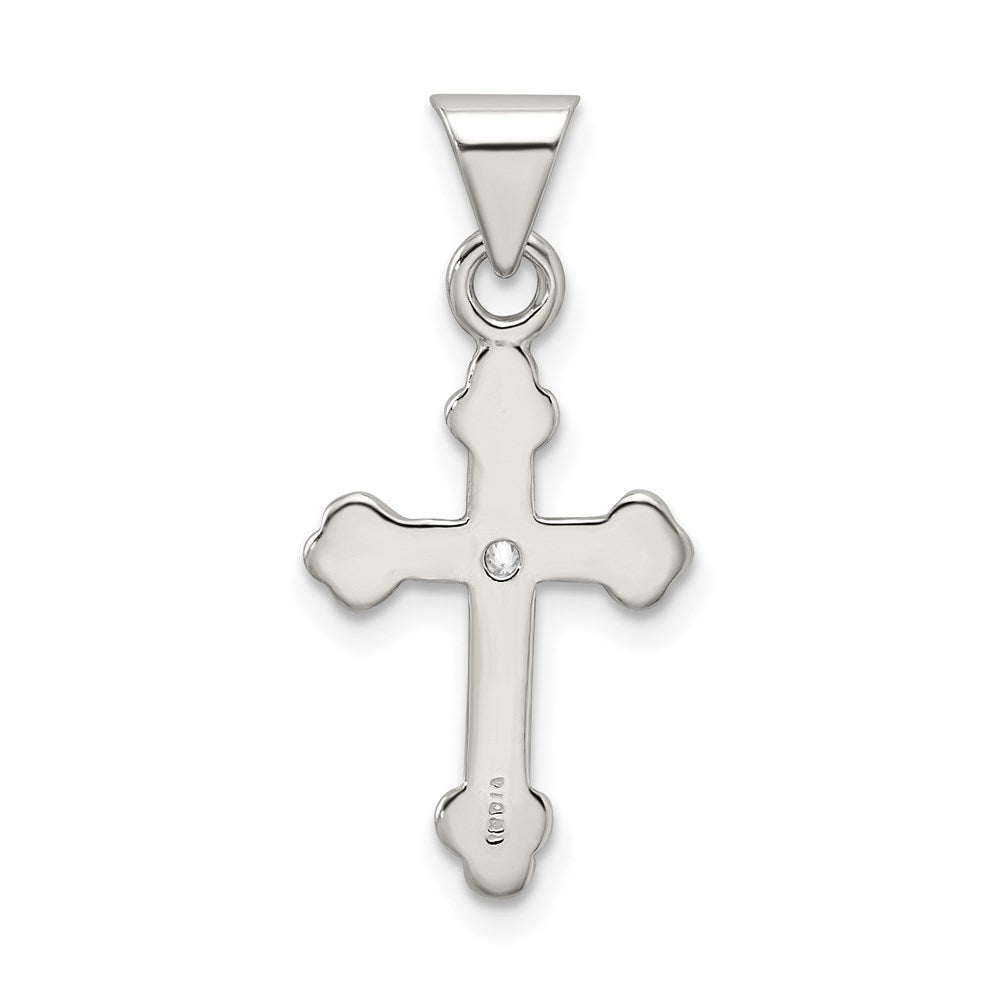 Sterlingsilber Kreuz mit Zirkonia Anhänger
