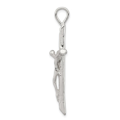 Sterlingsilber Kruzifix Anhänger