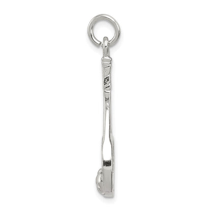 Sterlingsilber Tennis Schläger Charm