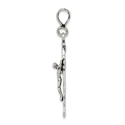 Sterlingsilber Antikisiert Kruzifix Charm