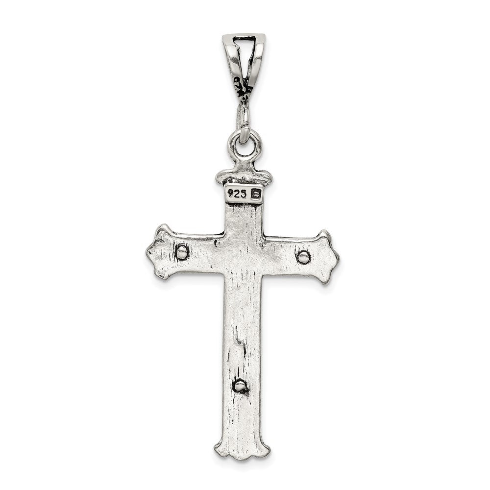 Sterlingsilber Antikisiert Kruzifix Charm