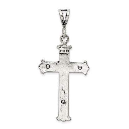 Sterlingsilber Antikisiert Kruzifix Charm