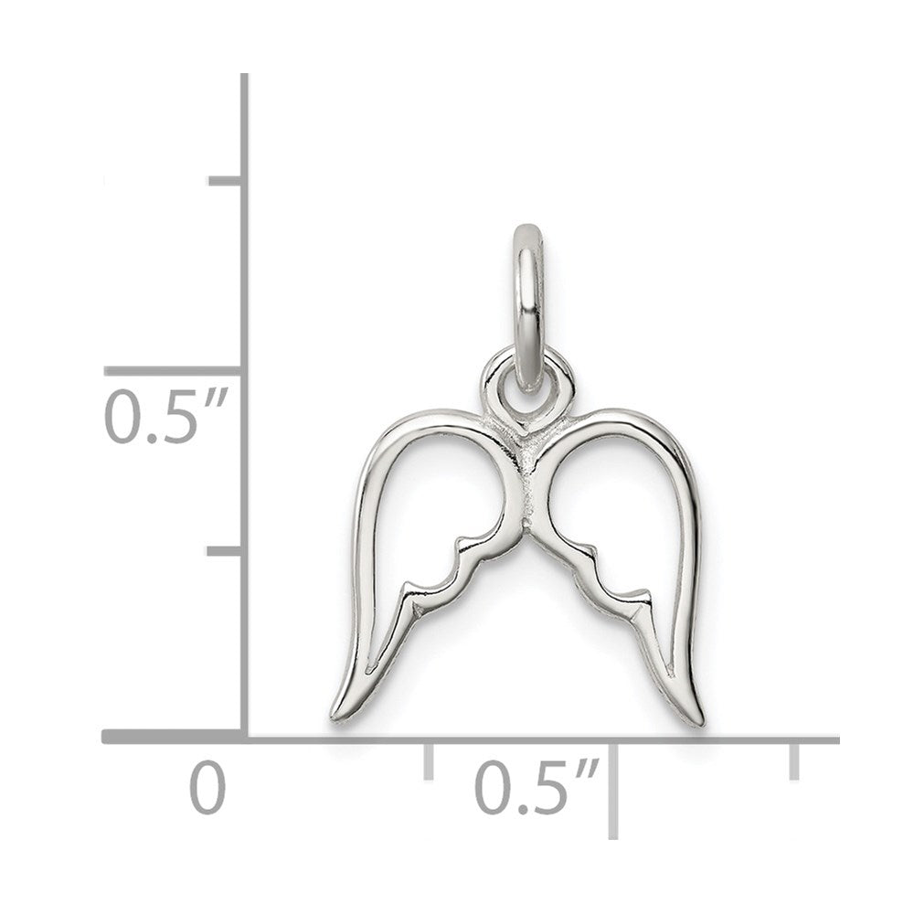 Sterlingsilber Flügel Anhänger
