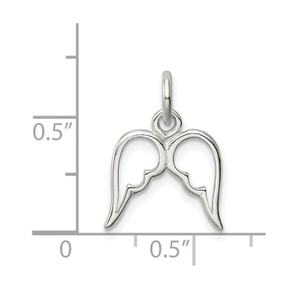 Sterlingsilber Flügel Anhänger