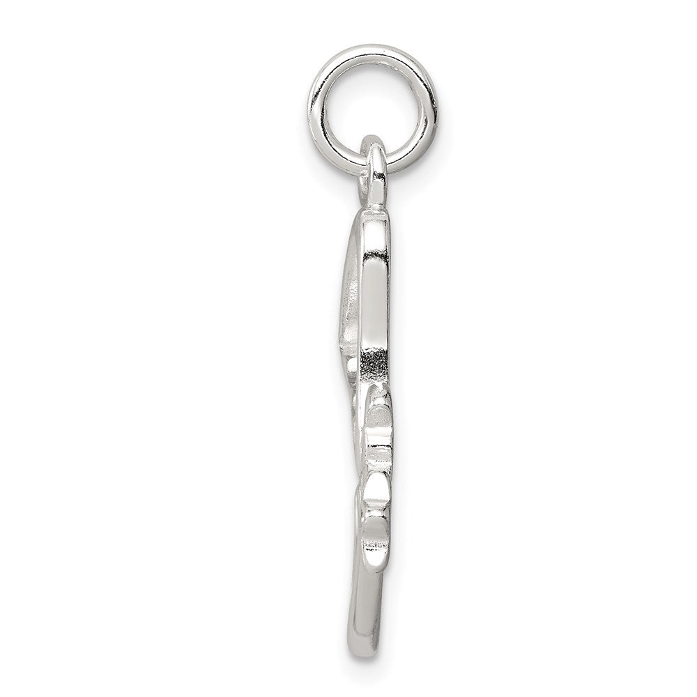 Sterlingsilber Zirkonia Engel Anhänger