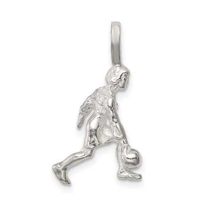 Sterlingsilber Damen Bowler Charm
