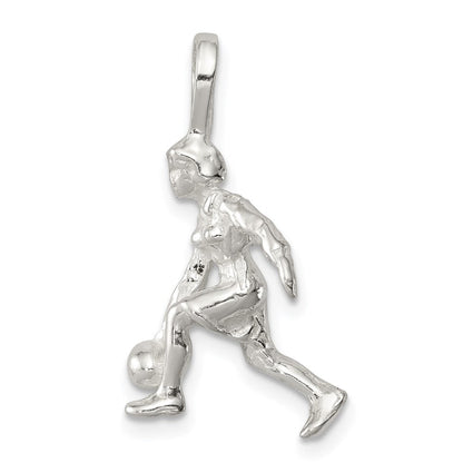 Sterlingsilber Damen Bowler Charm