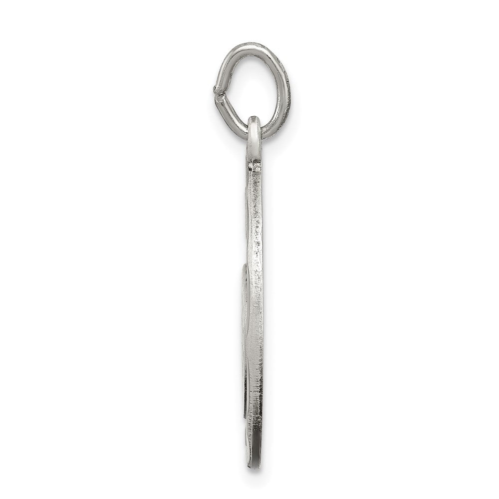 Sterlingsilber Satiniert Antikisiert 2-piece Mizpah Anhänger