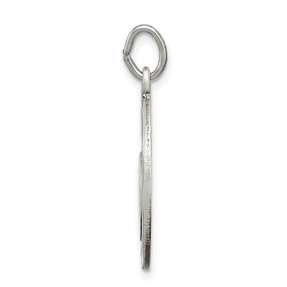 Sterlingsilber Satiniert Antikisiert 2-piece Mizpah Anhänger