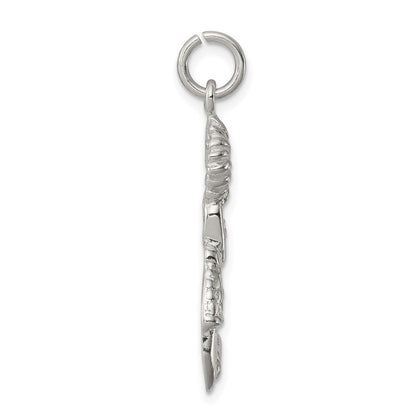 Sterlingsilber Cheerleader Charm