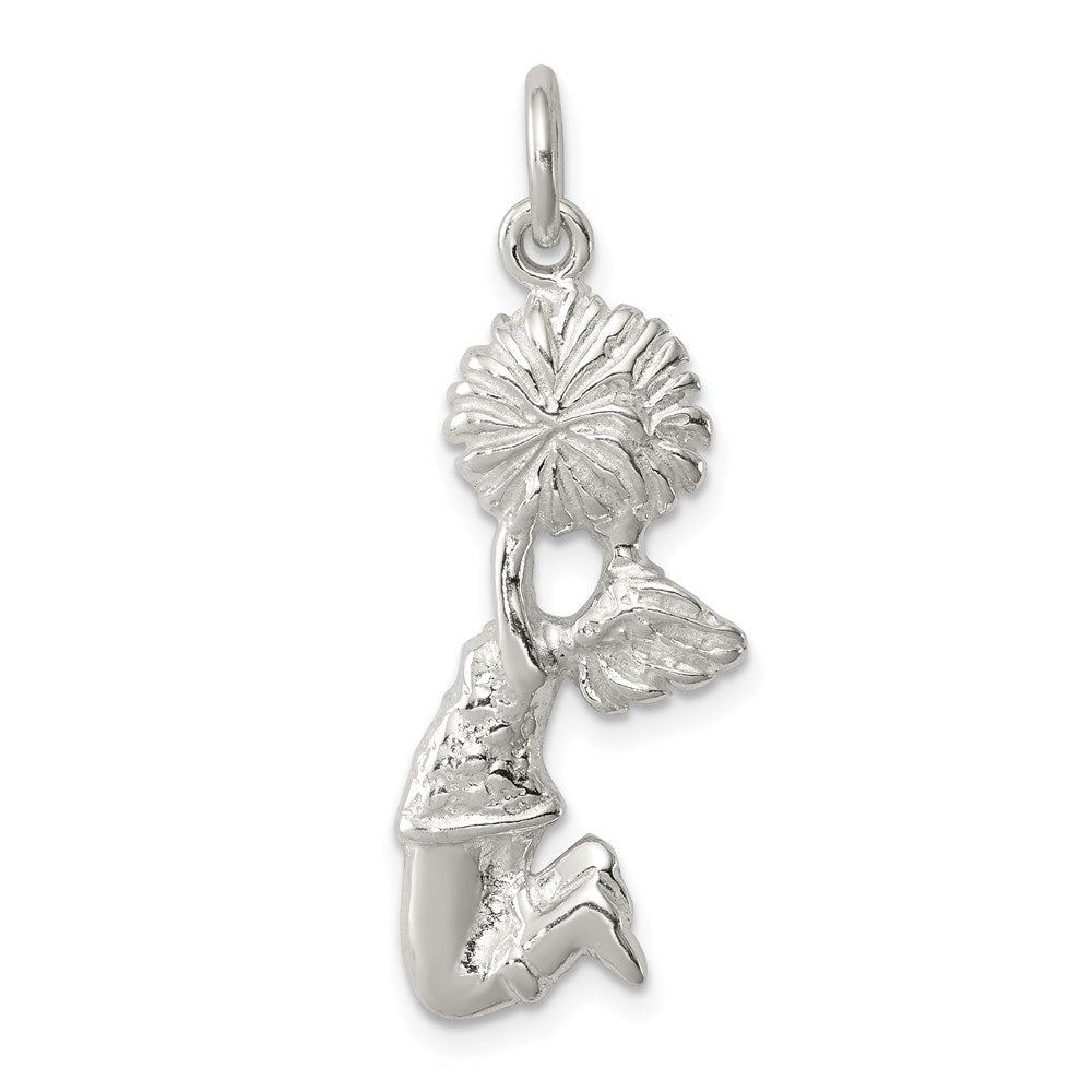 Sterlingsilber Cheerleader Charm