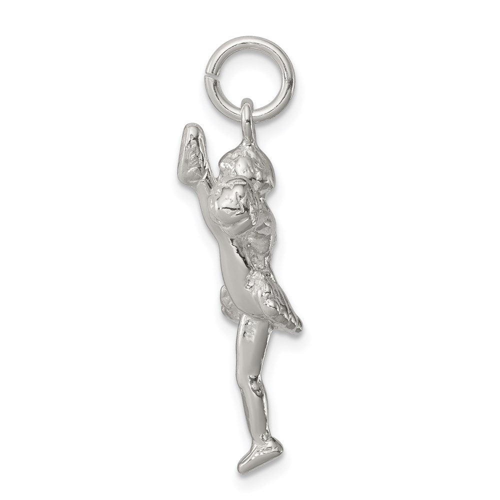 Sterlingsilber Cheerleader Charm