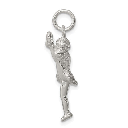 Sterlingsilber Cheerleader Charm