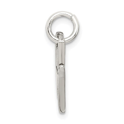 Sterlingsilber Antikisiert Zeichen Language Charm