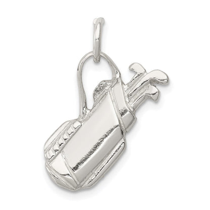 Sterlingsilber Golf Bag Charm