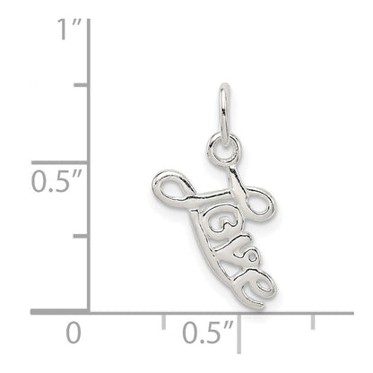 Sterlingsilber Liebe Anhänger