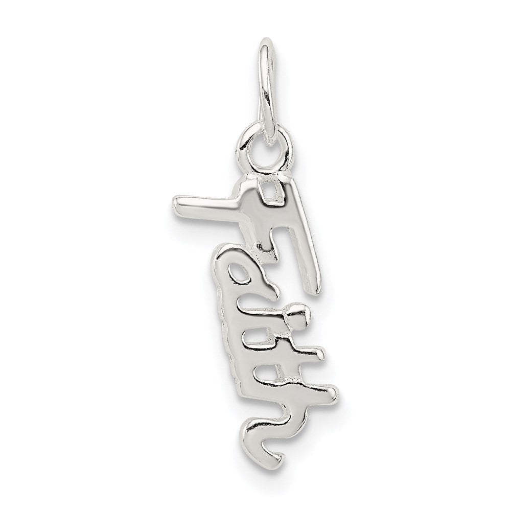 Sterlingsilber Glaube Anhänger