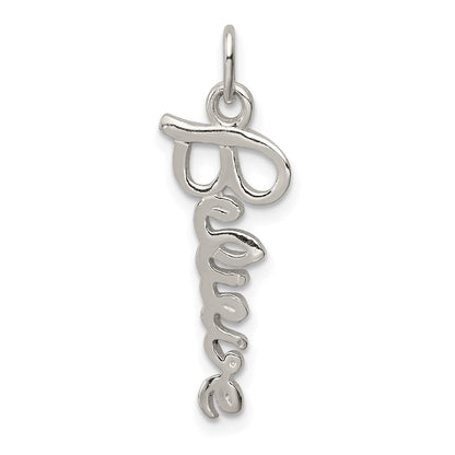 Sterlingsilber Glaube Anhänger