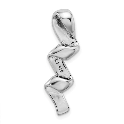 Sterlingsilber Rhodiniert Liebe, Leben, Lachen Charm