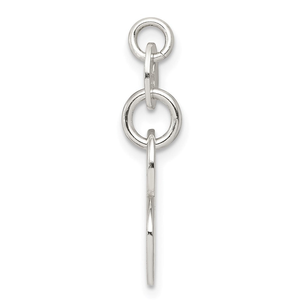 Sterlingsilber Poliert Emaille Junge Charm